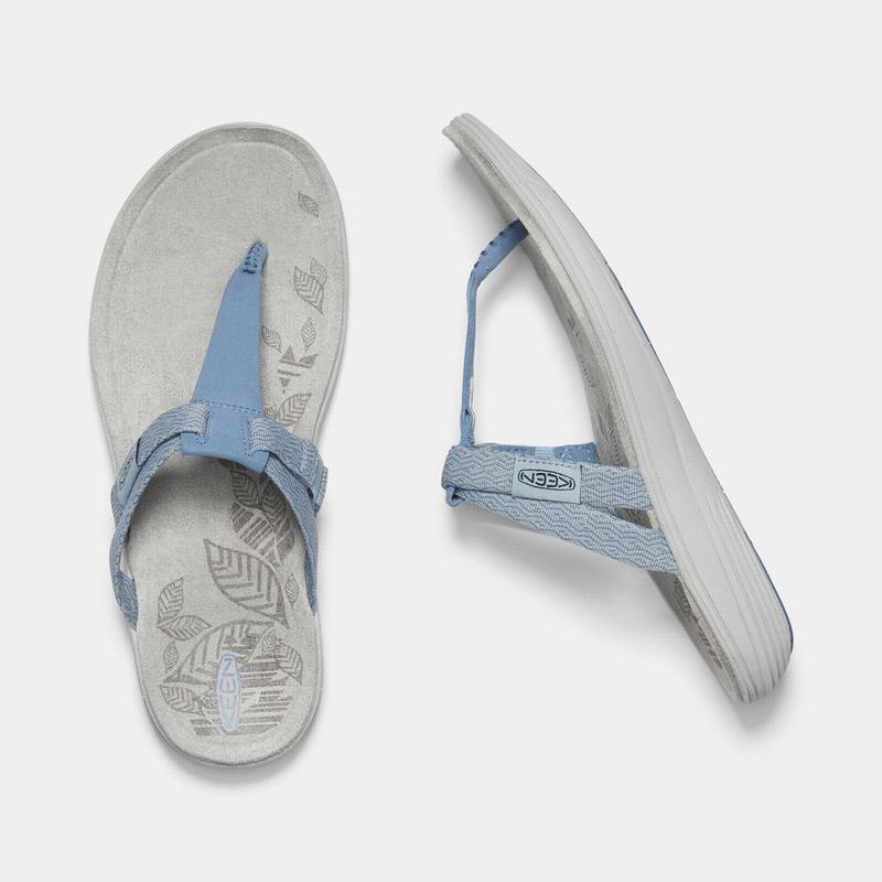 Chanclas Keen Damaya Para Mujer Azules - Sandalias Keen Mexico (126059-DYH)